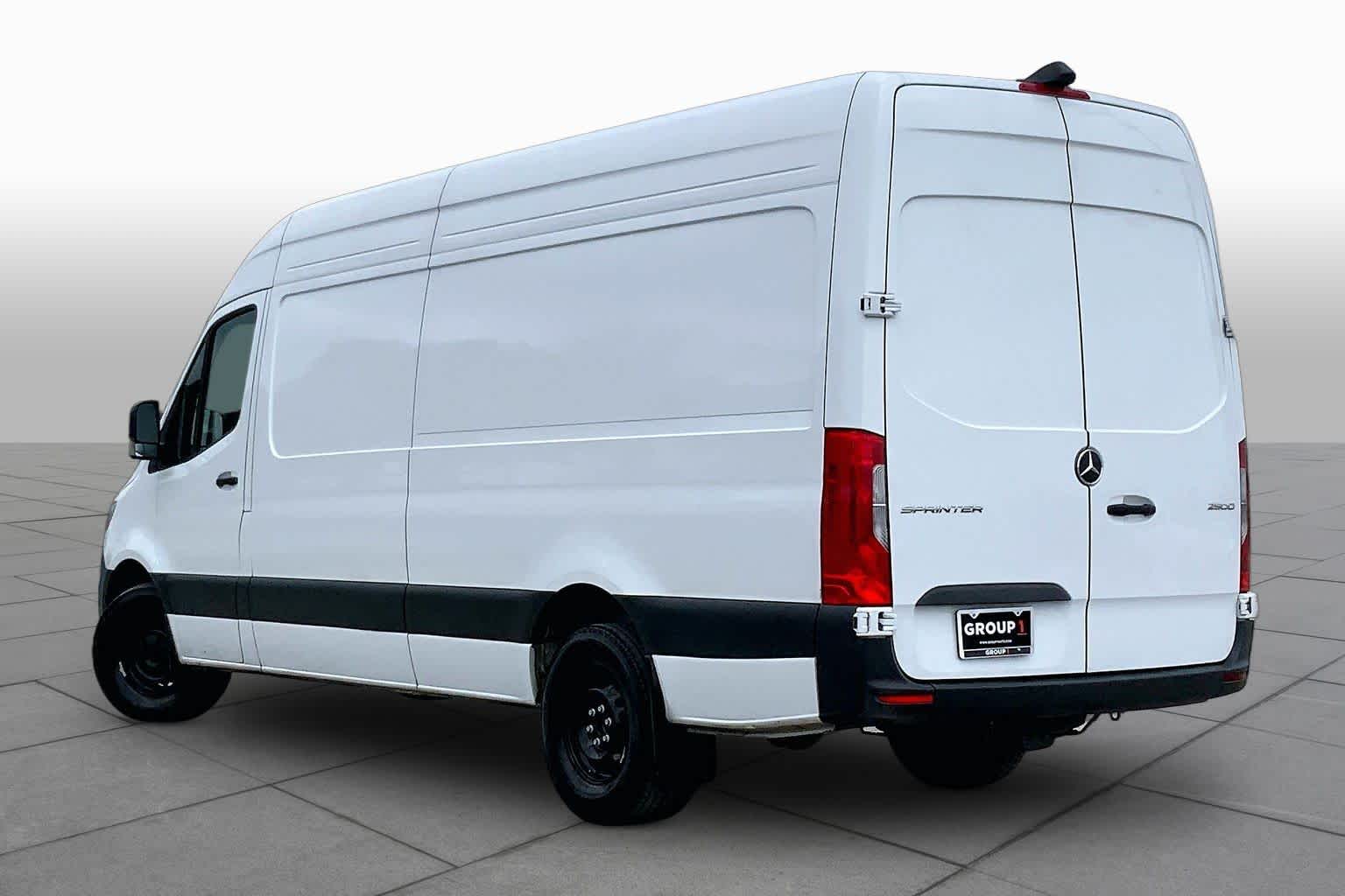 2025 Mercedes-Benz Sprinter Cargo Van  Arctic White at Mercedes-Benz of Houston North