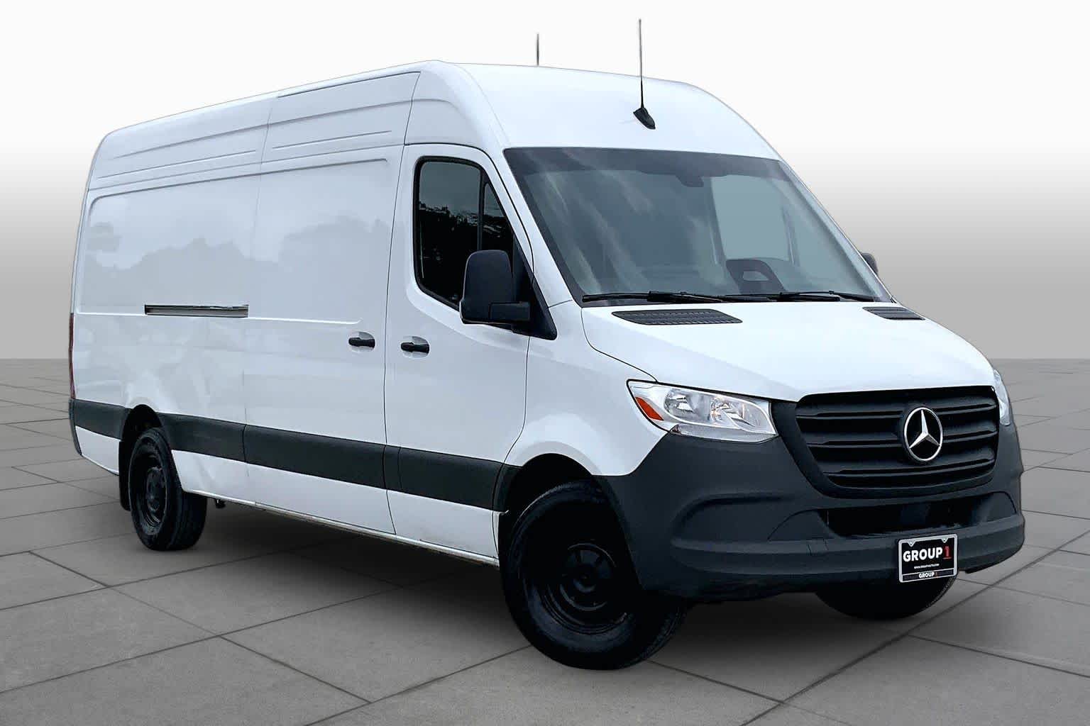 2025 Mercedes-Benz Sprinter Cargo Van  Arctic White at Mercedes-Benz of Houston North