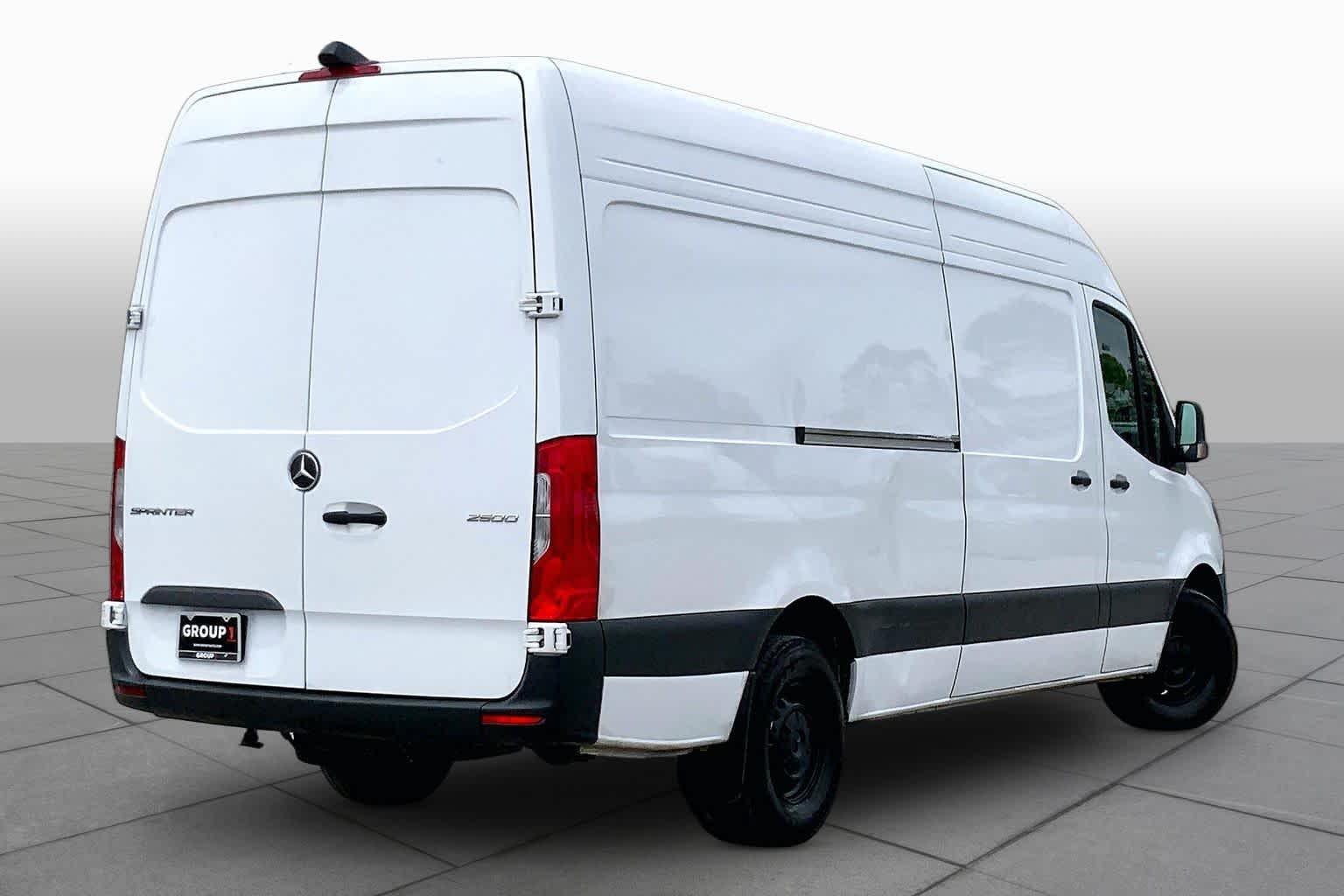 2025 Mercedes-Benz Sprinter Cargo Van  Arctic White at Mercedes-Benz of Houston North