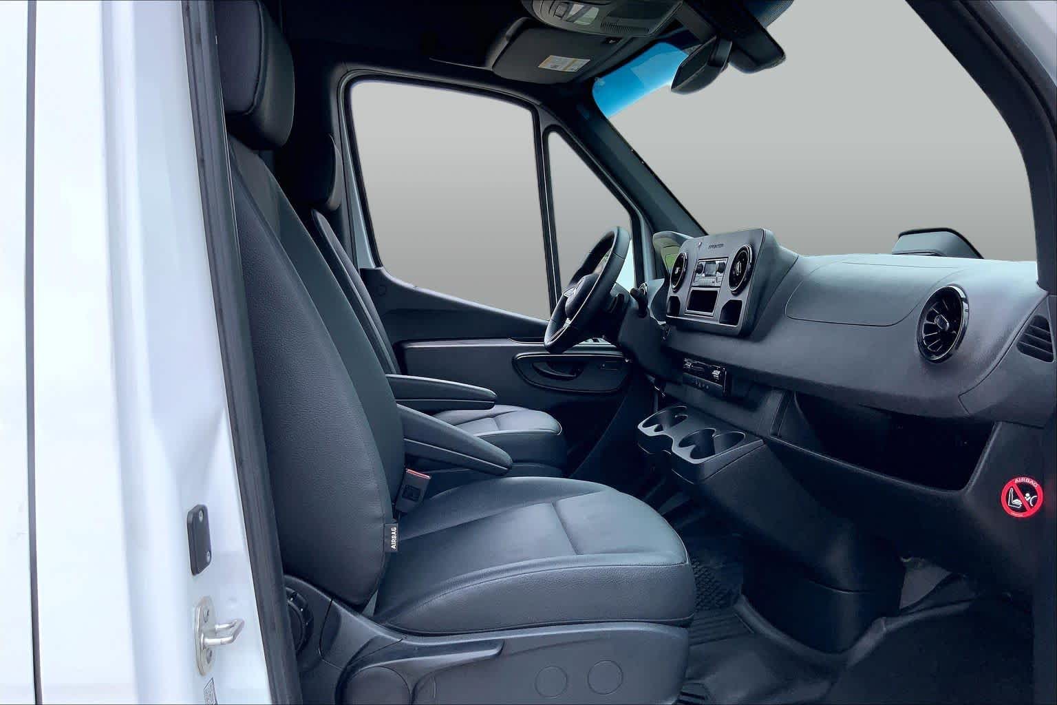 2025 Mercedes-Benz Sprinter Cargo Van  Arctic White at Mercedes-Benz of Houston North