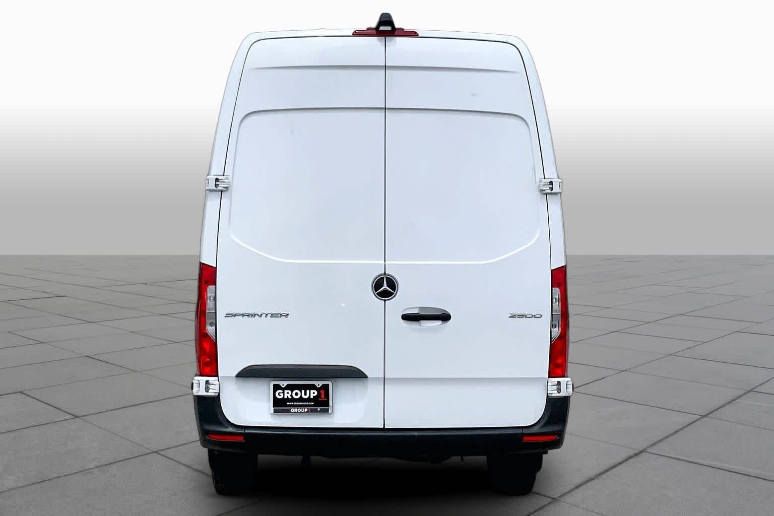2025 Mercedes-Benz Sprinter Cargo Van  Arctic White at Mercedes-Benz of Houston North