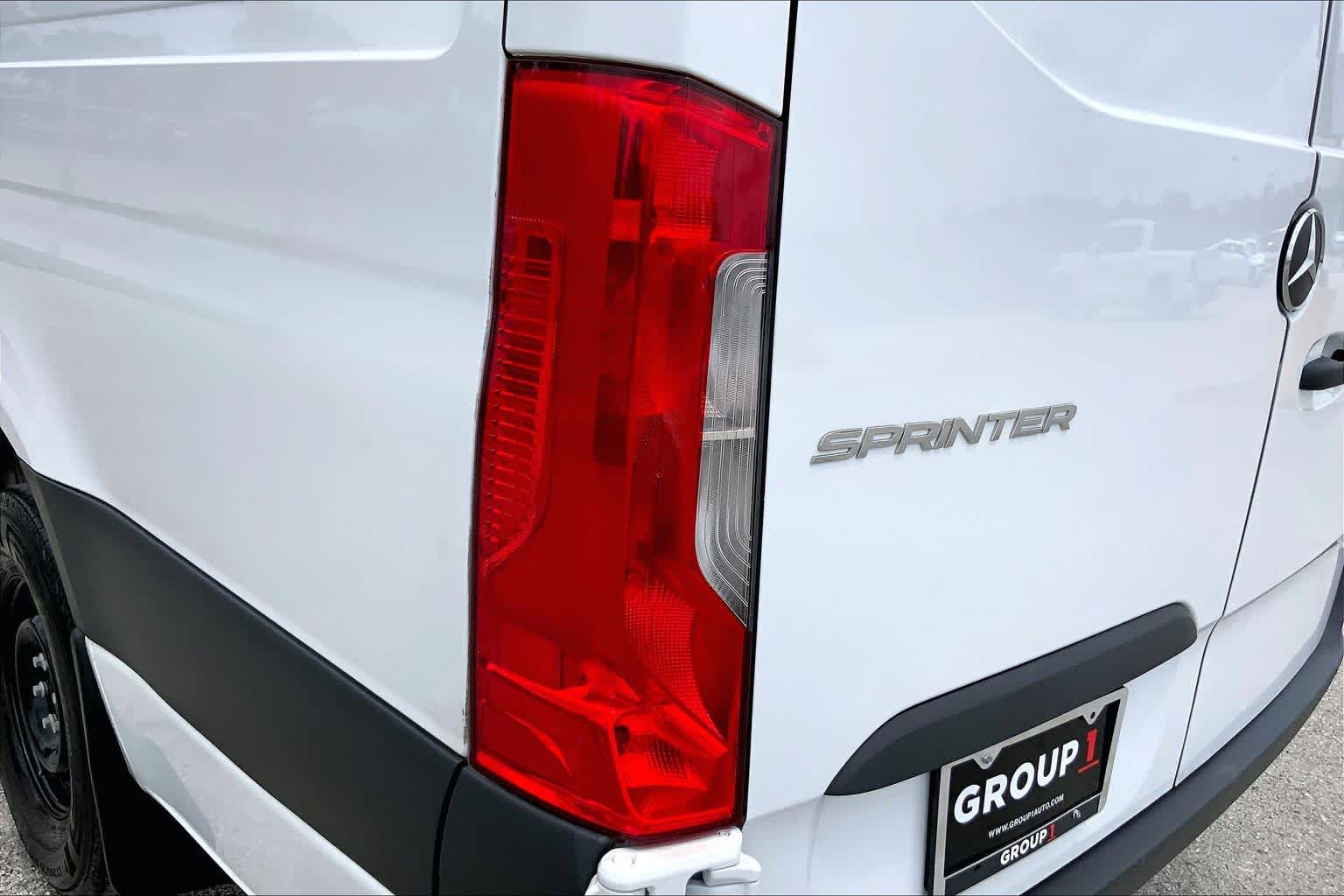 2025 Mercedes-Benz Sprinter Cargo Van  Arctic White at Mercedes-Benz of Houston North