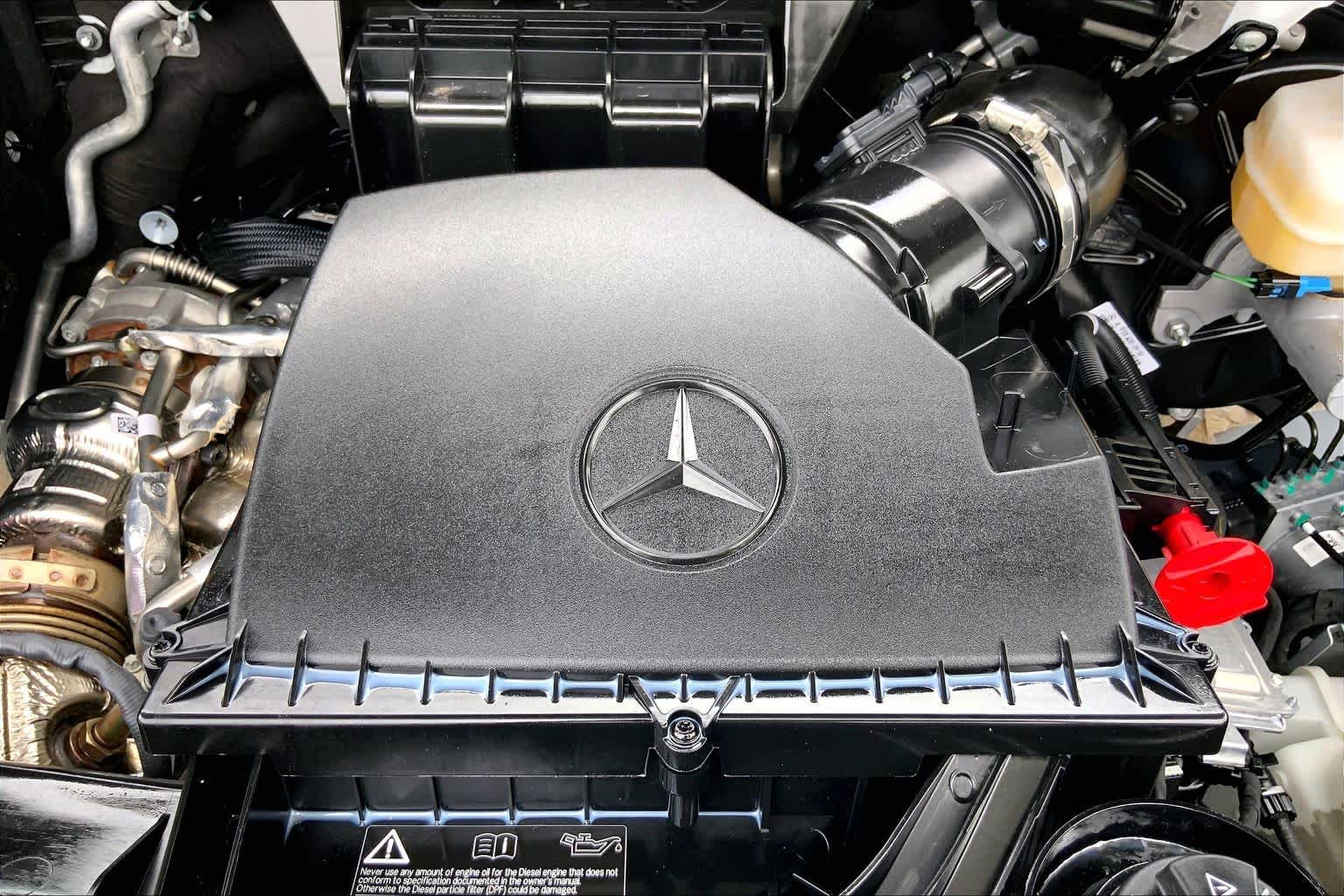 2025 Mercedes-Benz Sprinter Cargo Van  Arctic White at Mercedes-Benz of Houston North