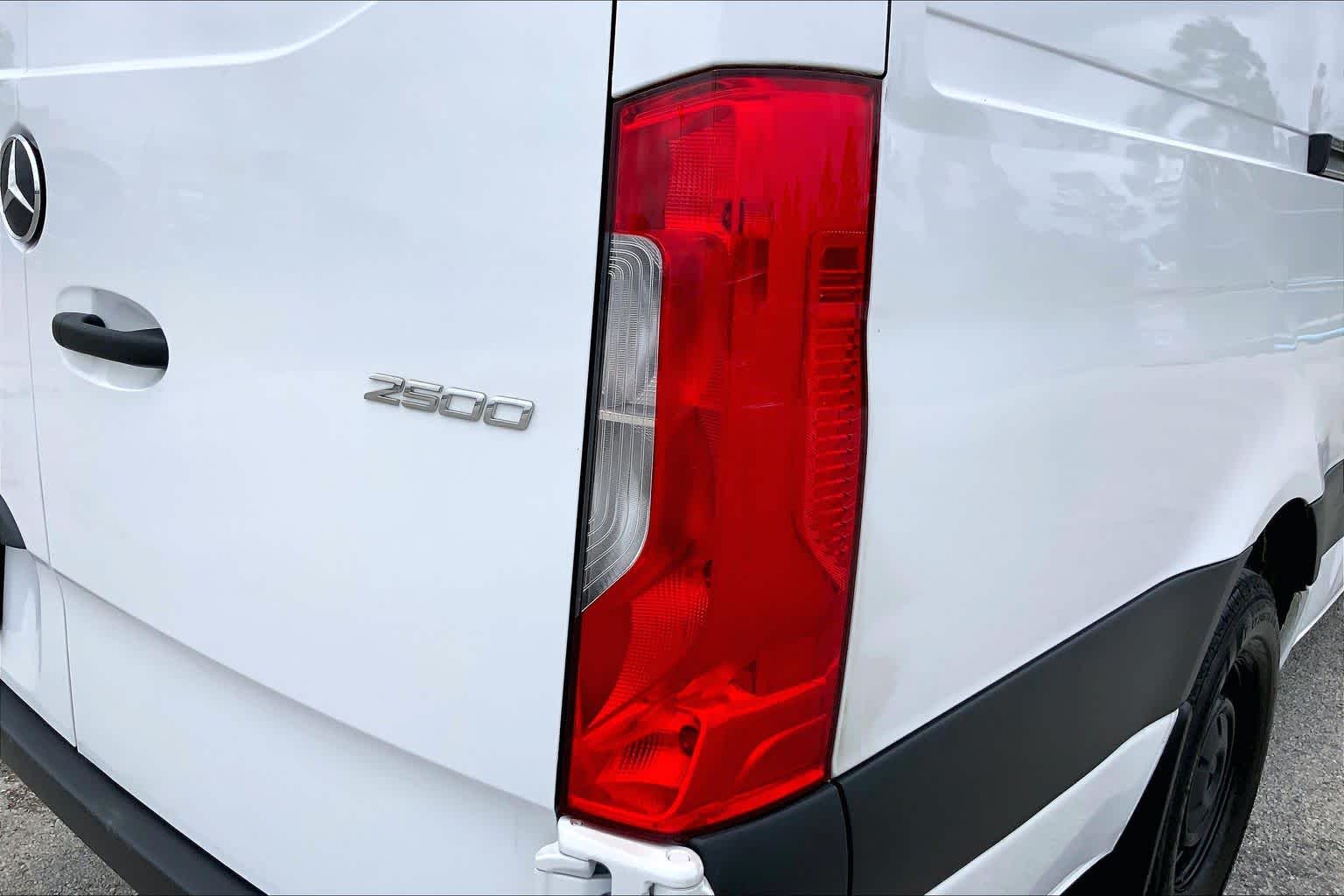 2025 Mercedes-Benz Sprinter Cargo Van  Arctic White at Mercedes-Benz of Houston North