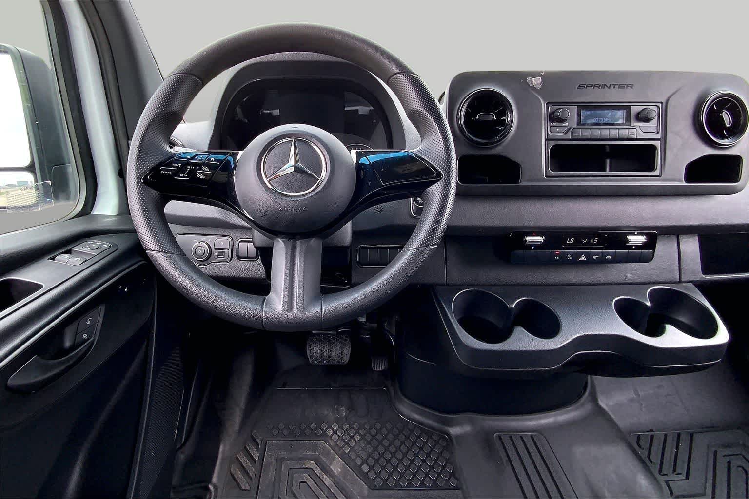 2025 Mercedes-Benz Sprinter Cargo Van  Arctic White at Mercedes-Benz of Houston North