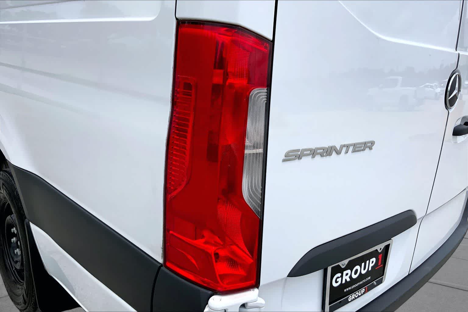 2025 Mercedes-Benz Sprinter Cargo Van  Arctic White at Mercedes-Benz of Houston North