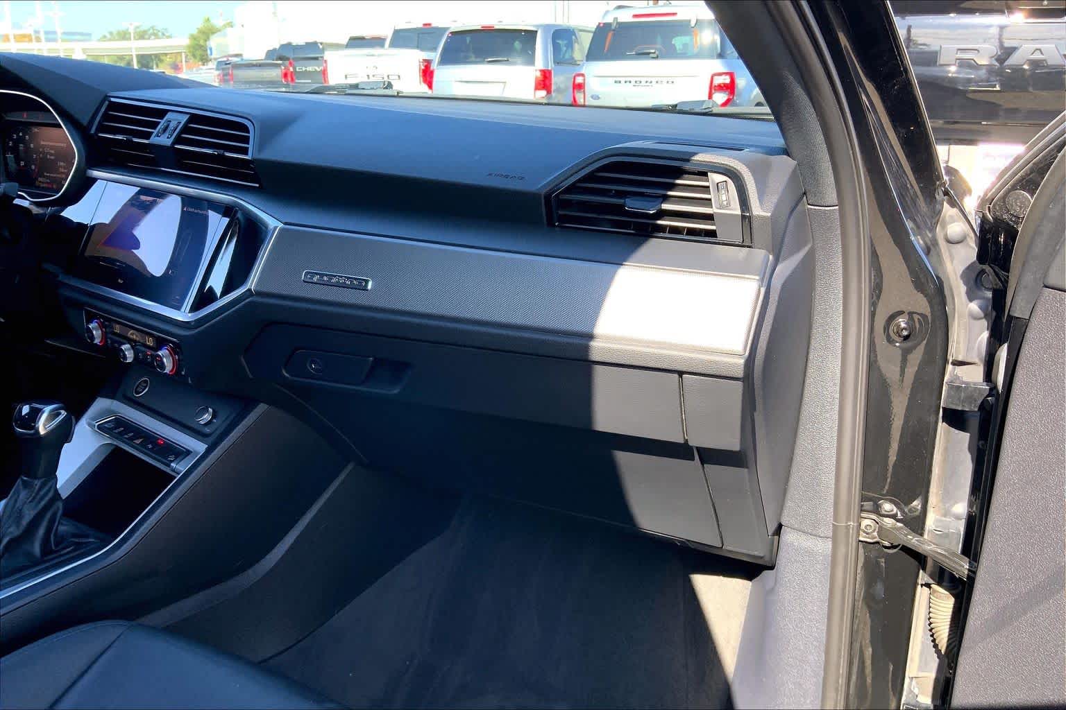 2023 Audi Q3 S line Premium Mythos Black Metallic at Westside Kia