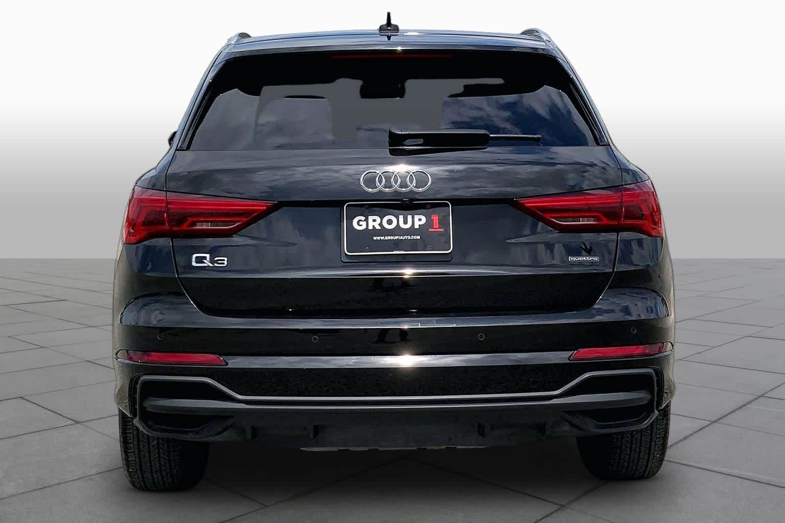 2023 Audi Q3 S line Premium Mythos Black Metallic at Westside Kia
