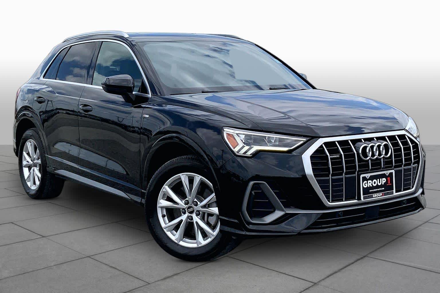 2023 Audi Q3 S line Premium Mythos Black Metallic at Westside Kia