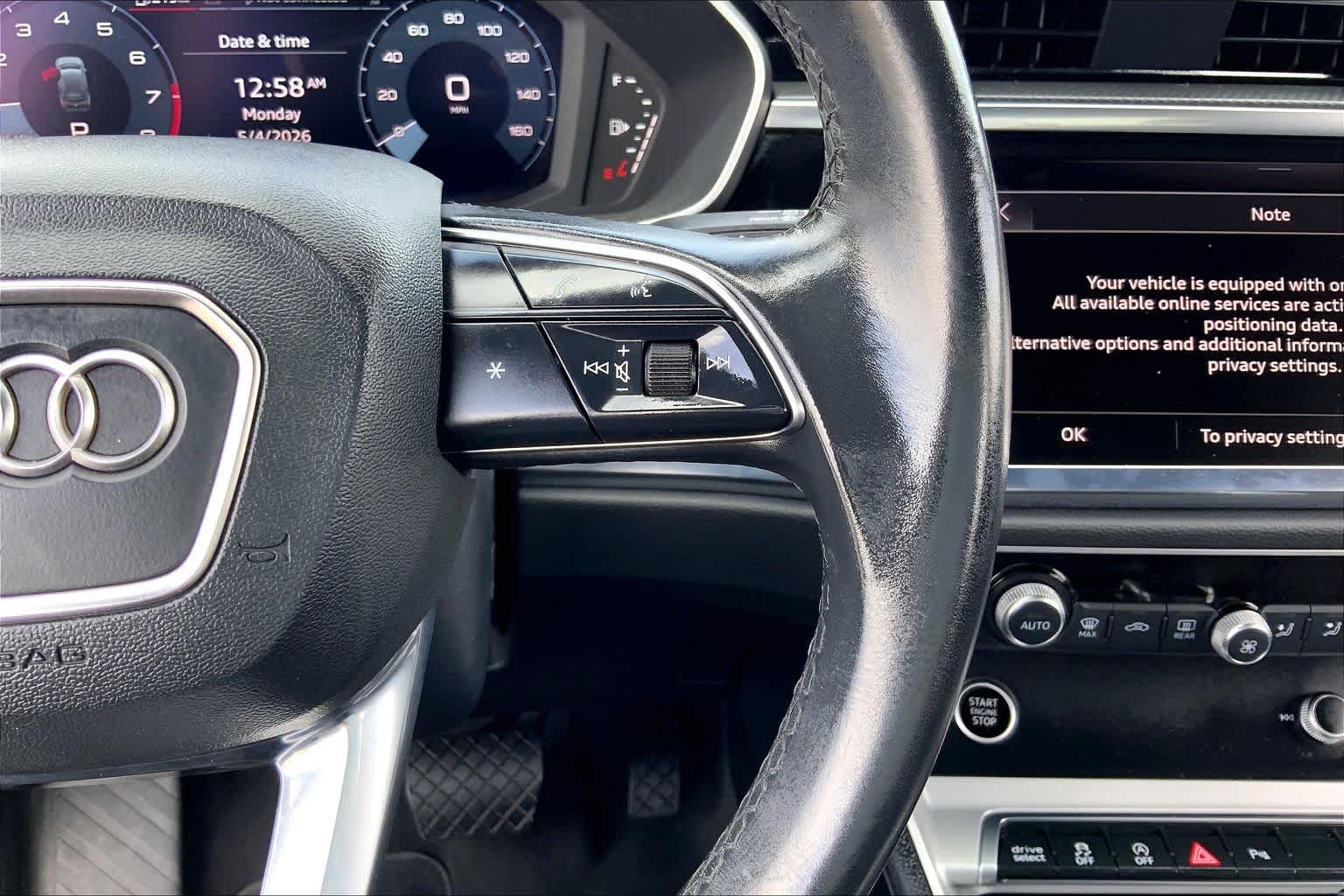 2023 Audi Q3 S line Premium Mythos Black Metallic at Westside Kia