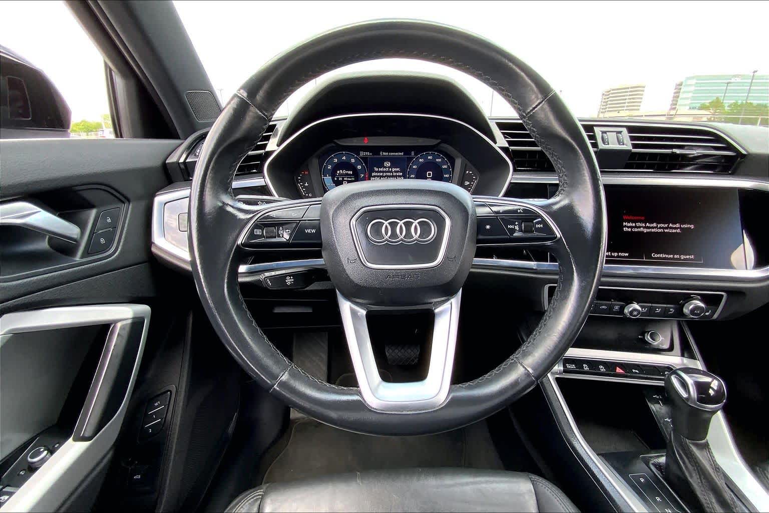 2023 Audi Q3 S line Premium Mythos Black Metallic at Westside Kia