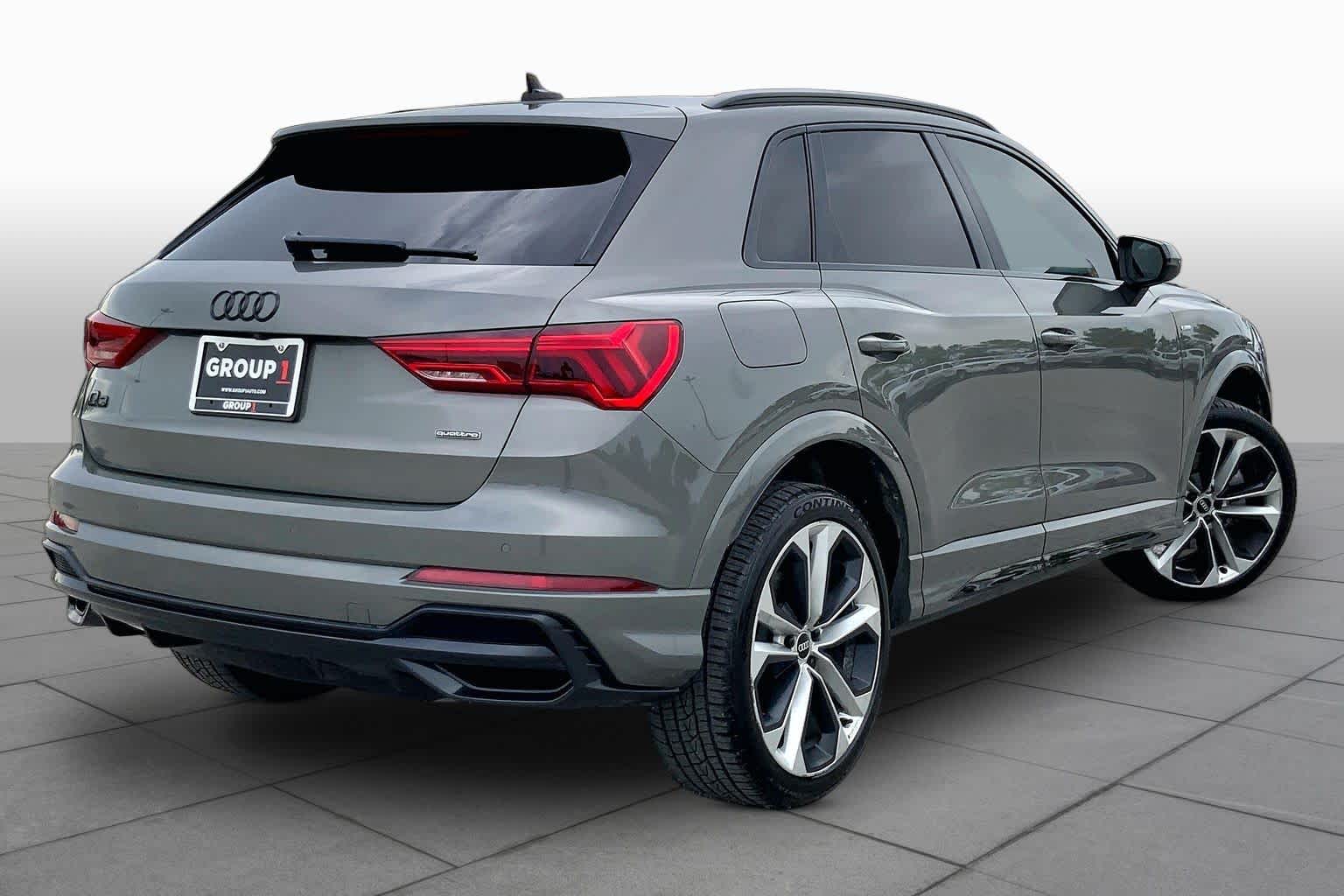 2021 Audi Q3 S line Premium Plus Chronos Gray Metallic at AutoNation USA Katy