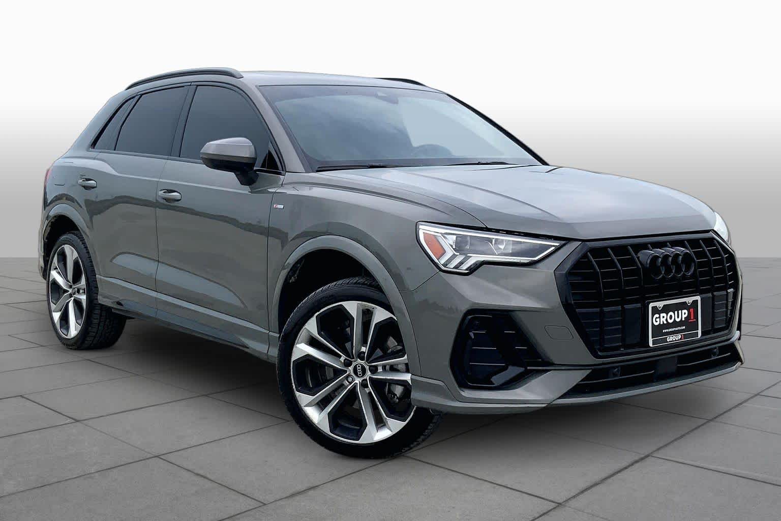 2021 Audi Q3 S line Premium Plus Chronos Gray Metallic at AutoNation USA Katy
