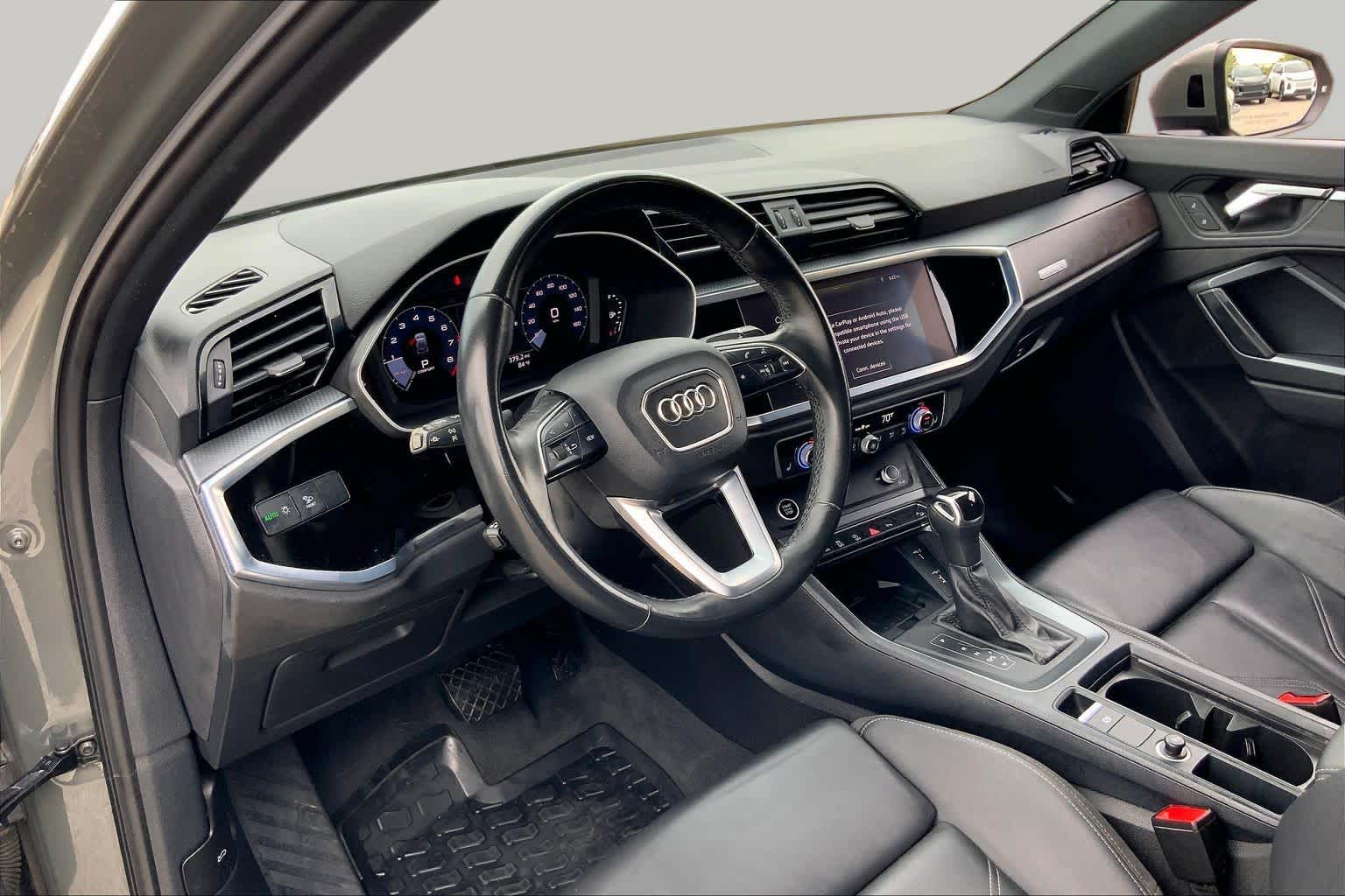 2021 Audi Q3 S line Premium Plus Chronos Gray Metallic at AutoNation USA Katy