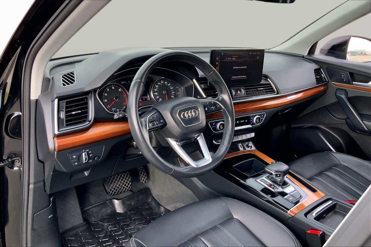 2022 Audi Q5 S line Premium Mythos Black Metallic at Westside Kia