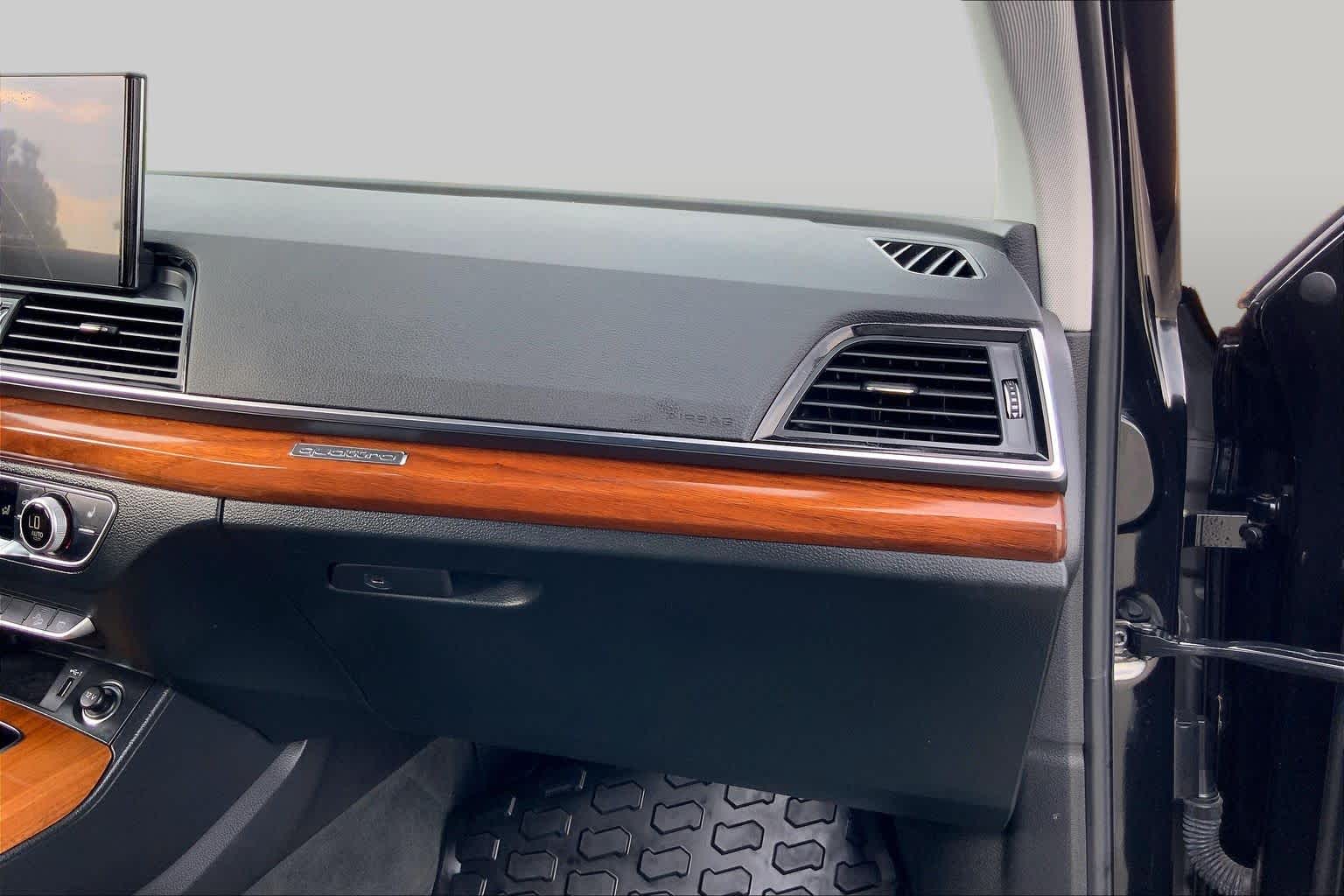 2022 Audi Q5 S line Premium Mythos Black Metallic at Westside Kia