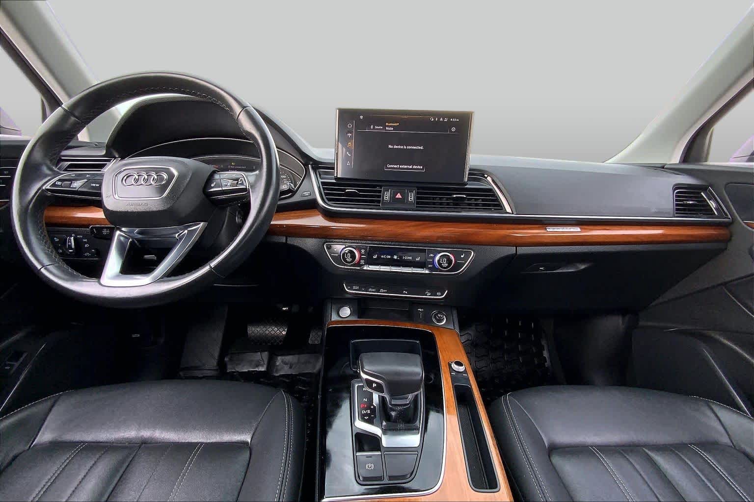 2022 Audi Q5 S line Premium Mythos Black Metallic at Westside Kia