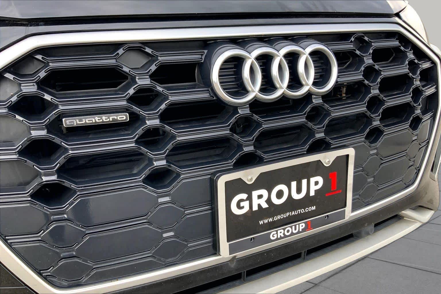 2022 Audi Q5 S line Premium Mythos Black Metallic at Westside Kia