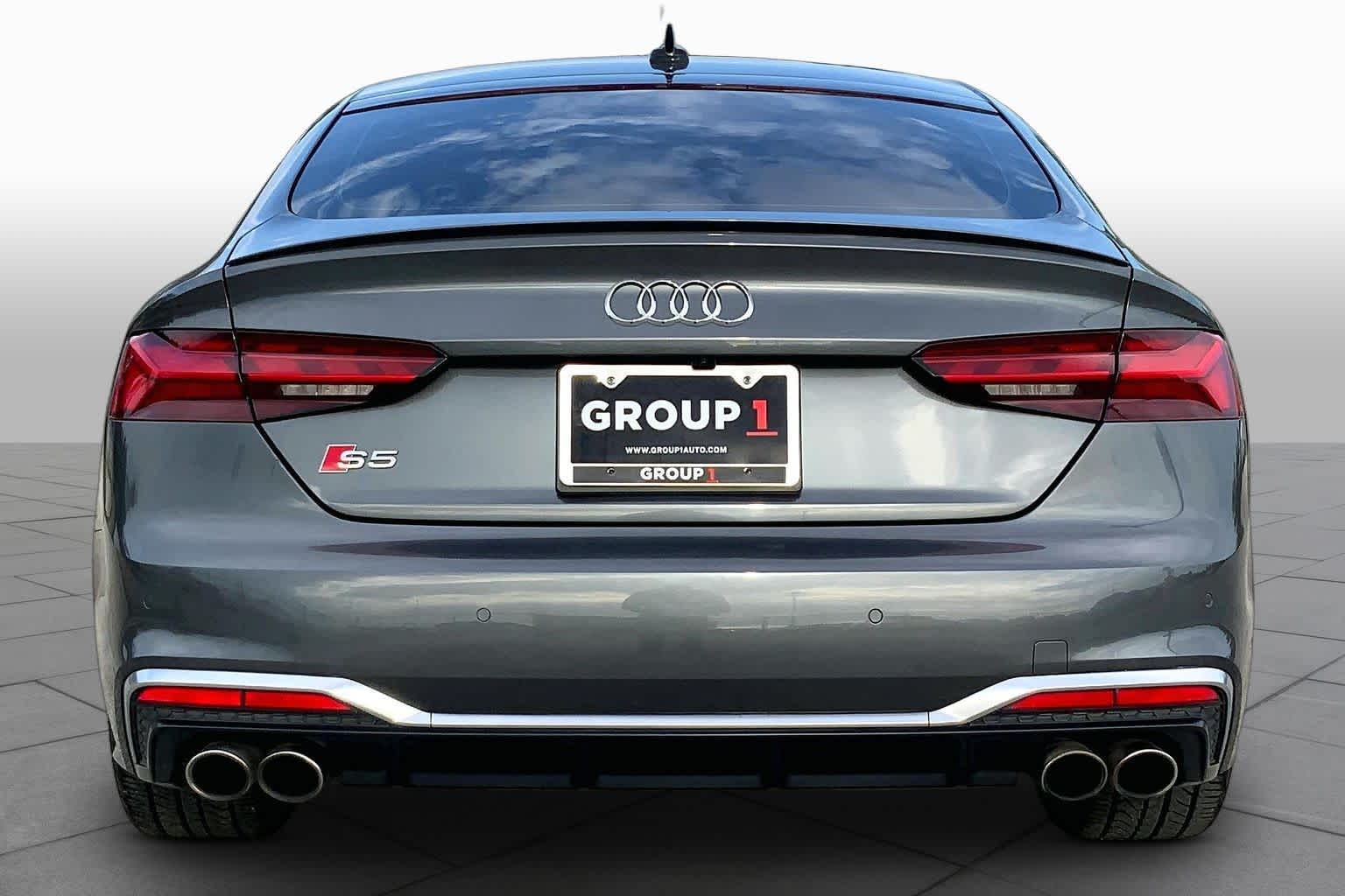 2022 Audi S5 Sportback Premium Plus Daytona Gray Pearl Effect at Group 1 Toyota Southwest