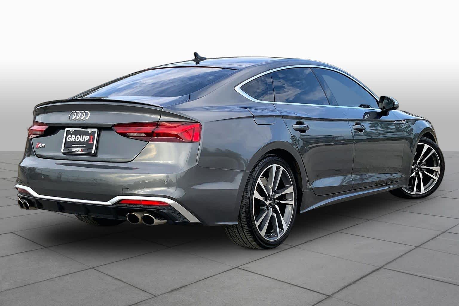 2022 Audi S5 Sportback Premium Plus Daytona Gray Pearl Effect at Group 1 Toyota Southwest