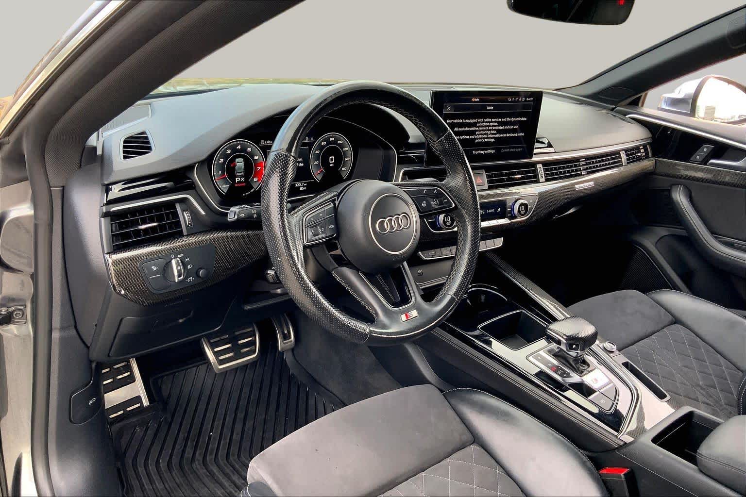 2022 Audi S5 Sportback Premium Plus Daytona Gray Pearl Effect at Group 1 Toyota Southwest