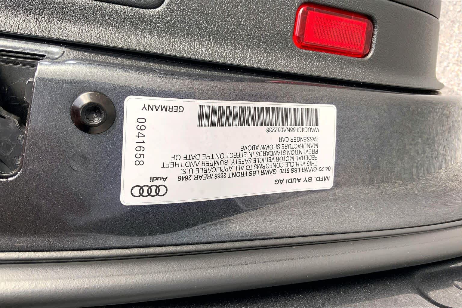 2022 Audi S5 Sportback Premium Plus Daytona Gray Pearl Effect at Group 1 Toyota Southwest