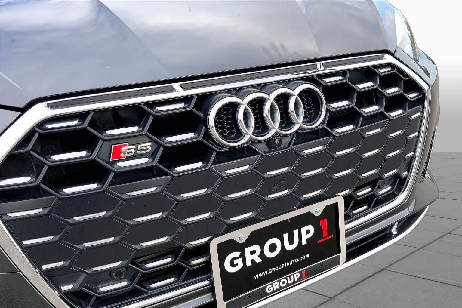 2022 Audi S5 Sportback Premium Plus Daytona Gray Pearl Effect at Group 1 Toyota Southwest