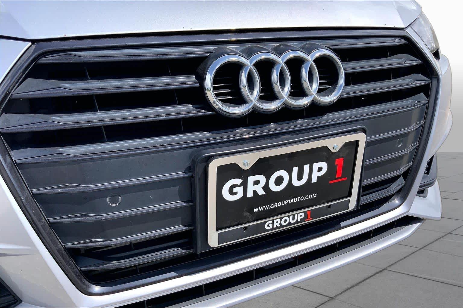2019 Audi A4 Titanium Premium Florett Silver Metallic at Lexus Southwest Houston
