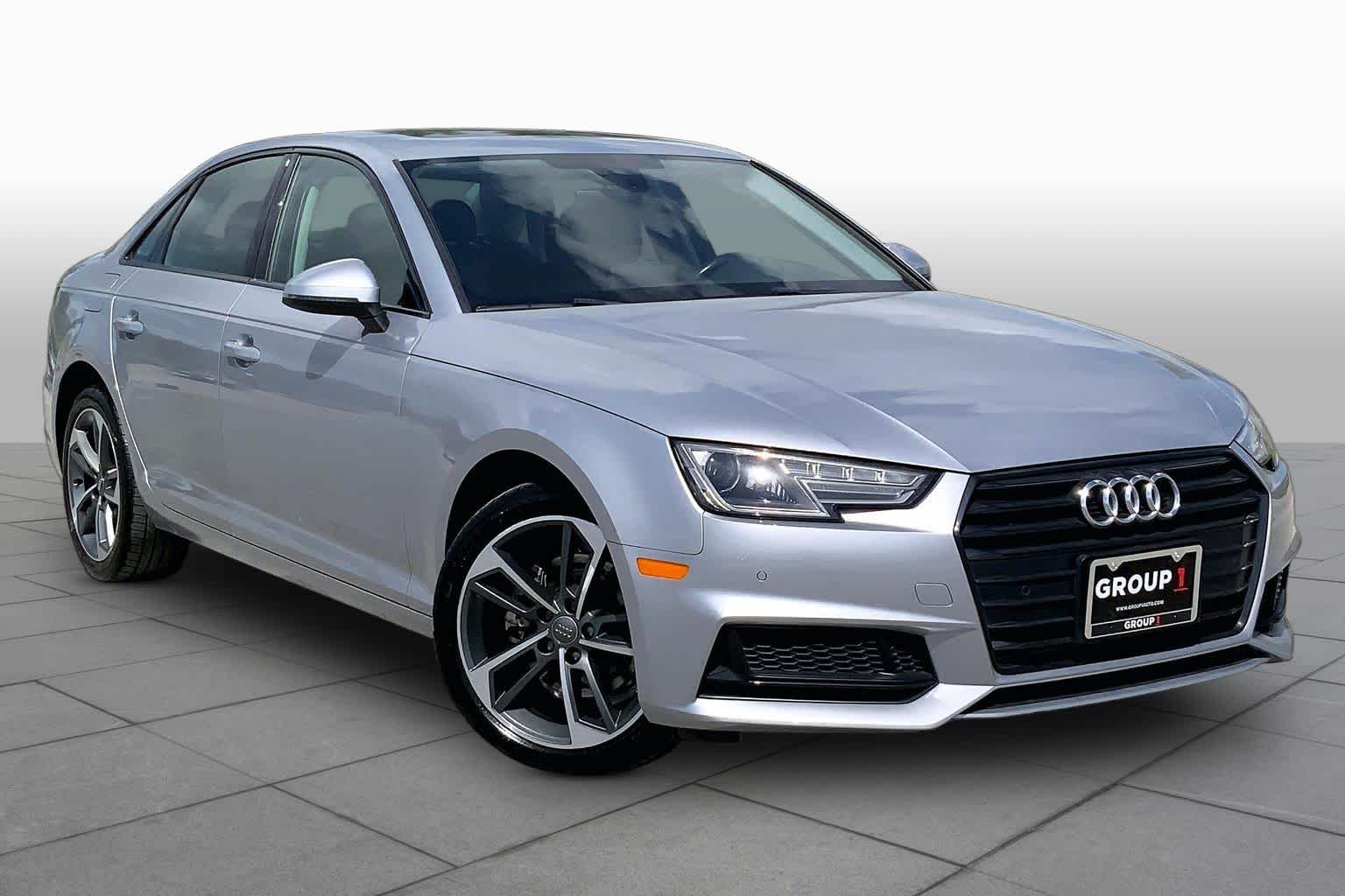 2019 Audi A4 Titanium Premium Florett Silver Metallic at Lexus Southwest Houston