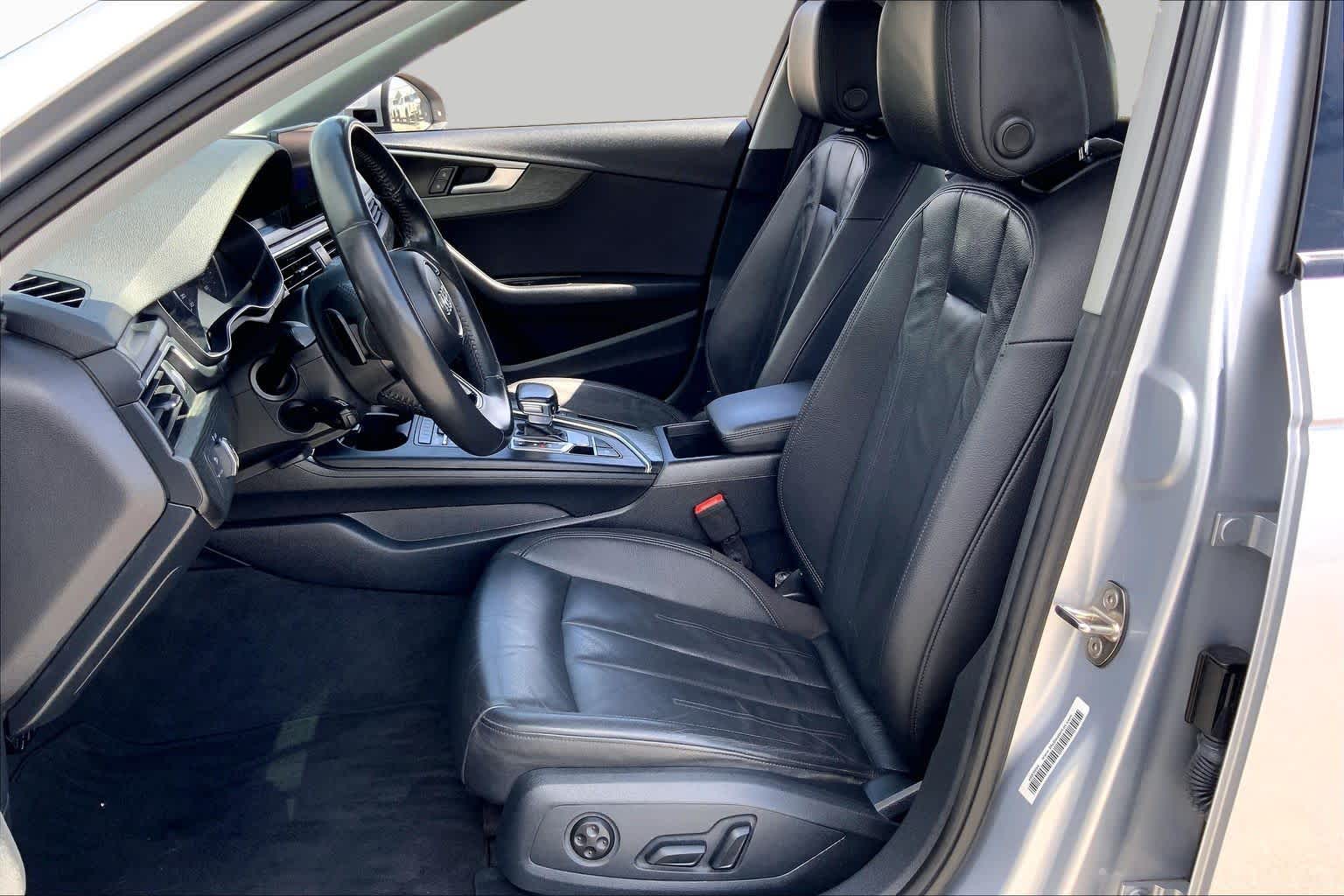 2019 Audi A4 Titanium Premium Florett Silver Metallic at Lexus Southwest Houston
