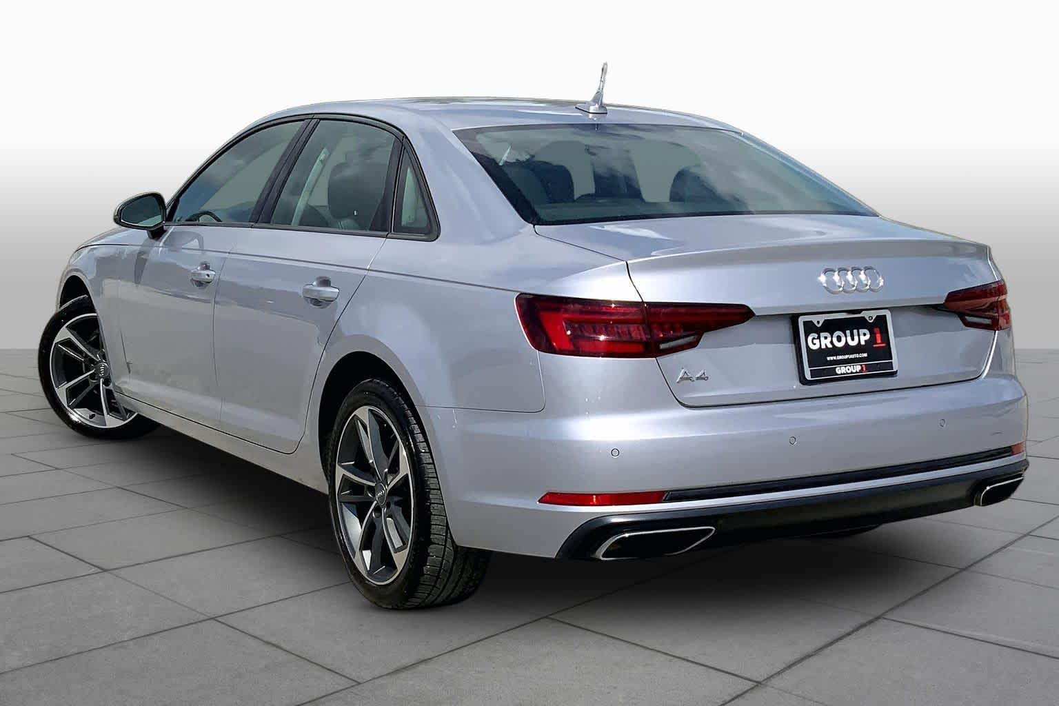 2019 Audi A4 Titanium Premium Florett Silver Metallic at Lexus Southwest Houston