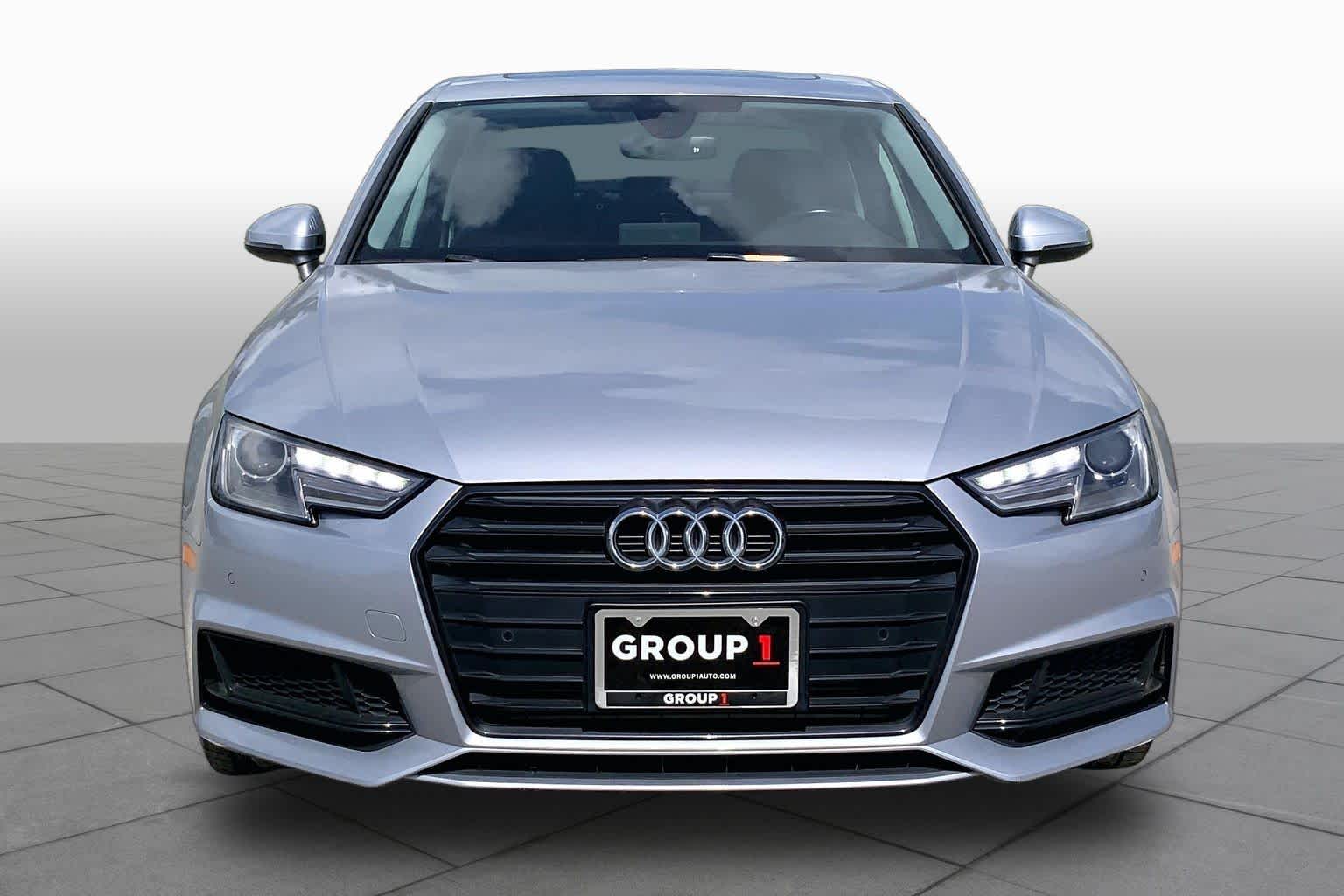2019 Audi A4 Titanium Premium Florett Silver Metallic at Lexus Southwest Houston