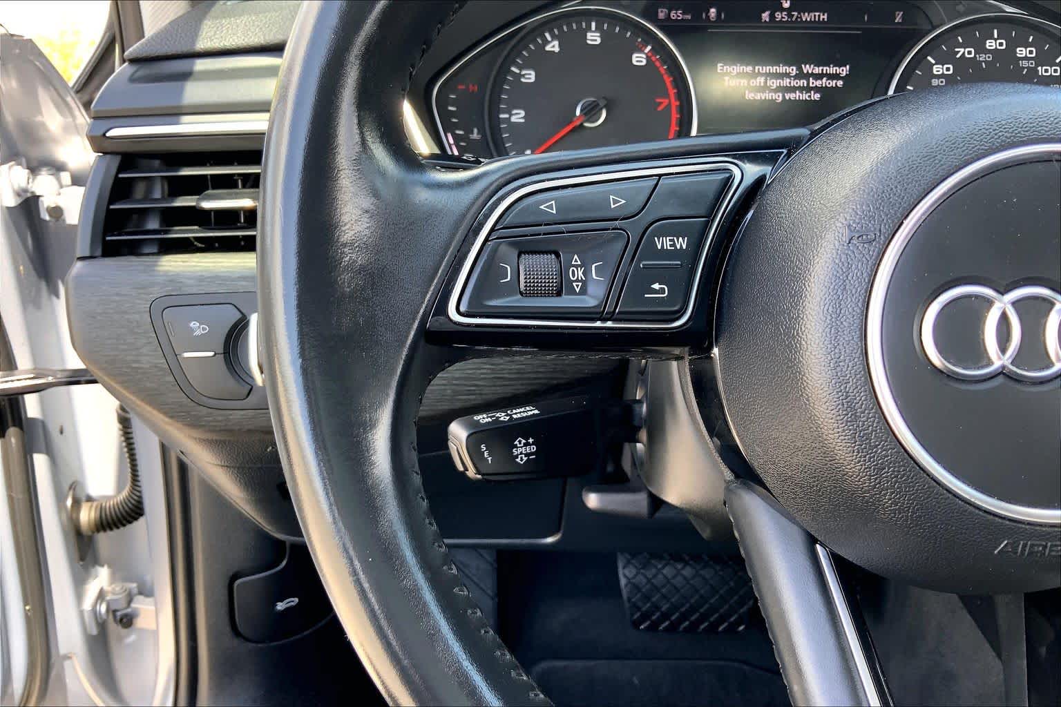 2019 Audi A4 Titanium Premium Florett Silver Metallic at Lexus Southwest Houston