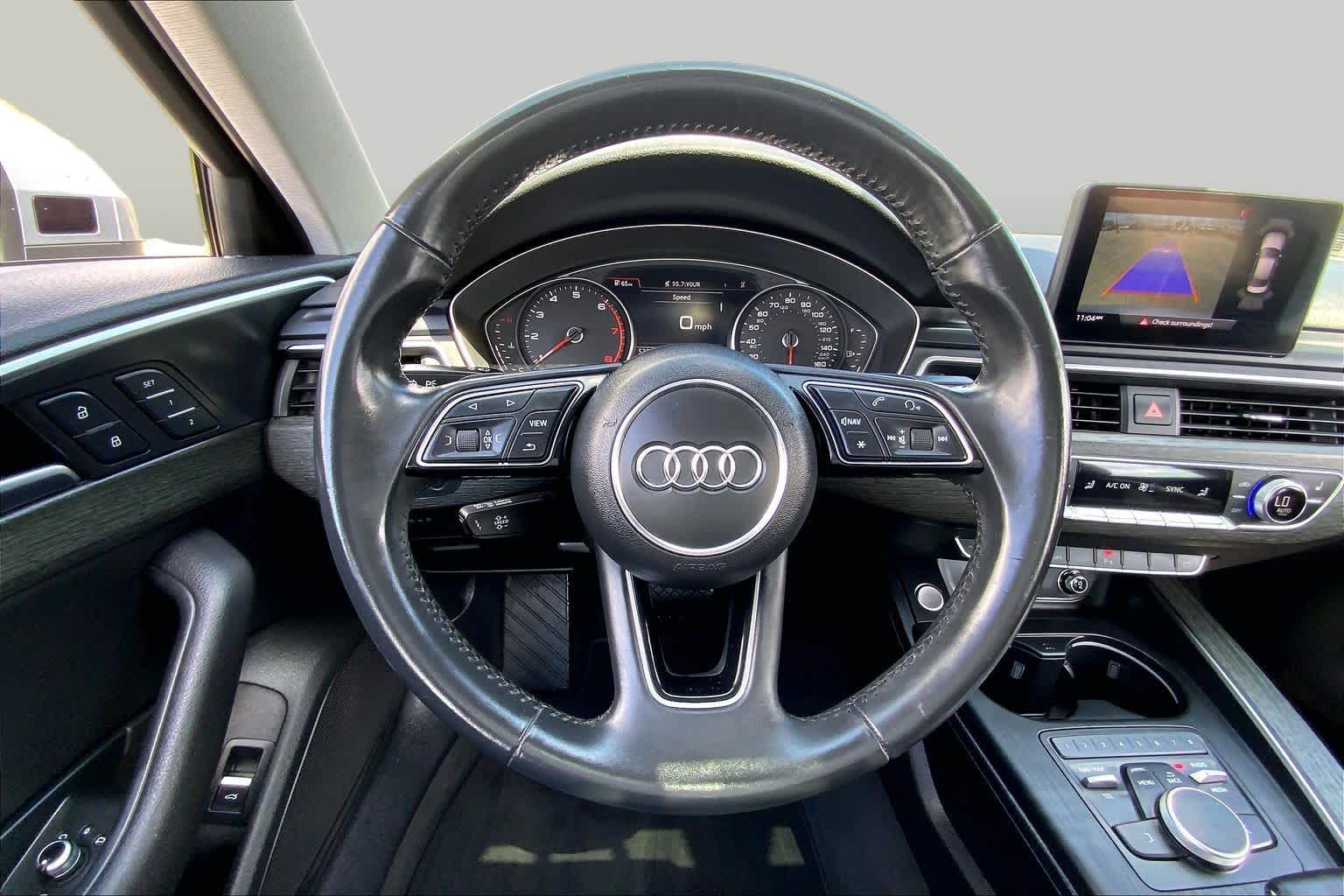2019 Audi A4 Titanium Premium Florett Silver Metallic at Lexus Southwest Houston