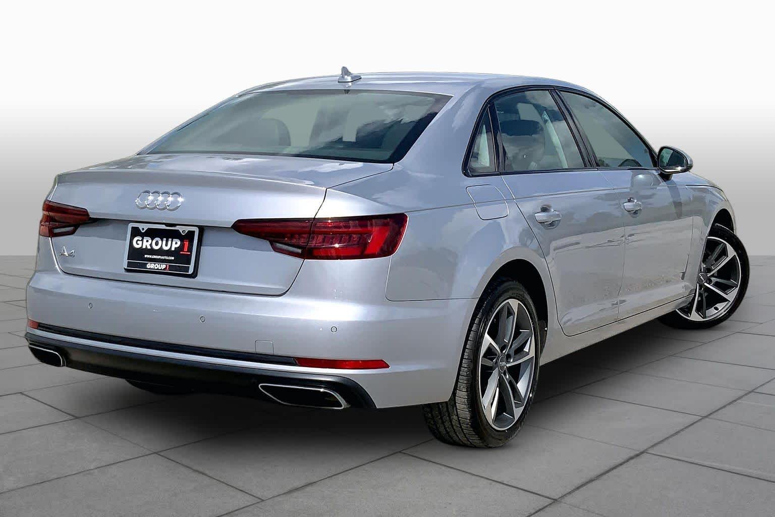2019 Audi A4 Titanium Premium Florett Silver Metallic at Lexus Southwest Houston