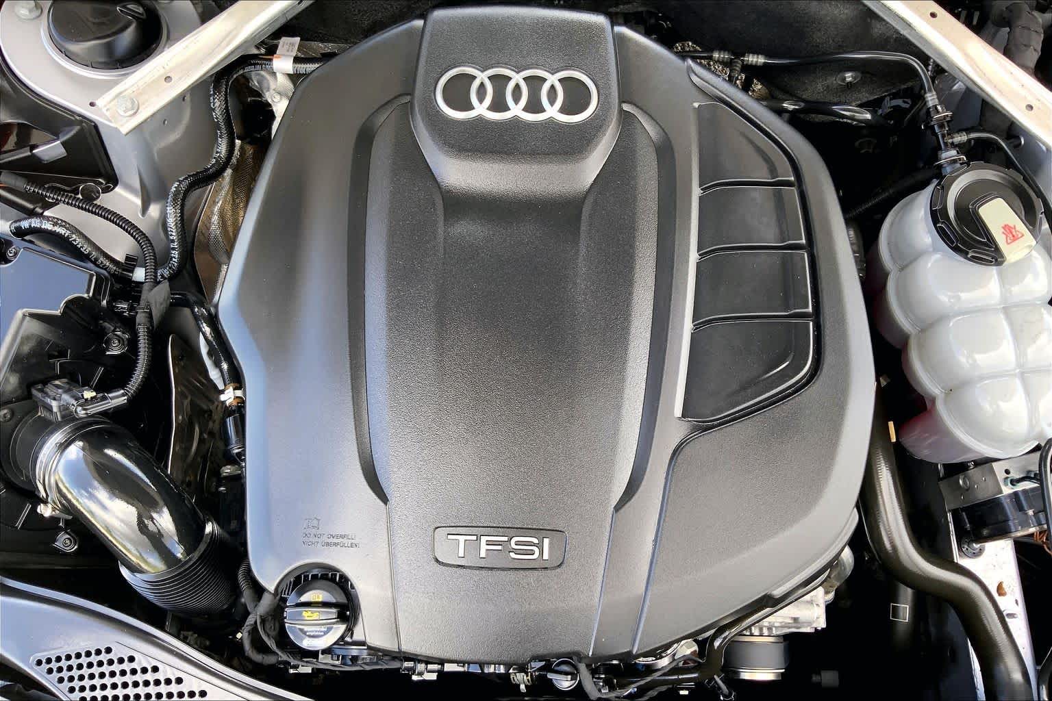 2019 Audi A4 Titanium Premium Florett Silver Metallic at Lexus Southwest Houston