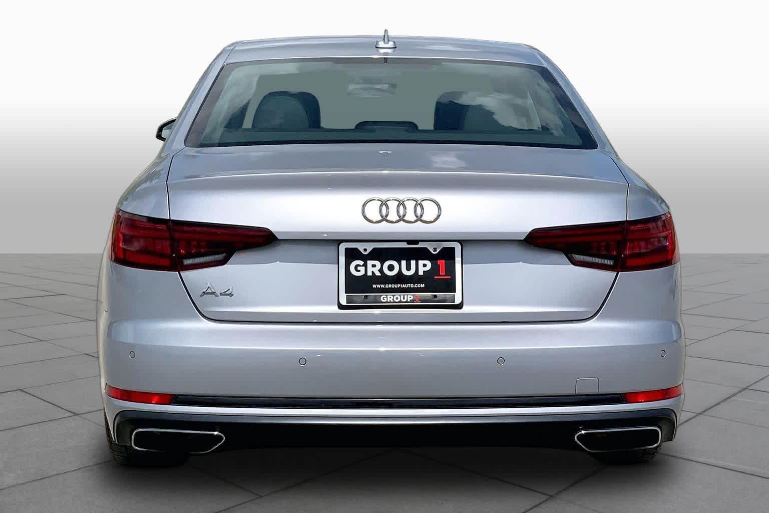 2019 Audi A4 Titanium Premium Florett Silver Metallic at Lexus Southwest Houston