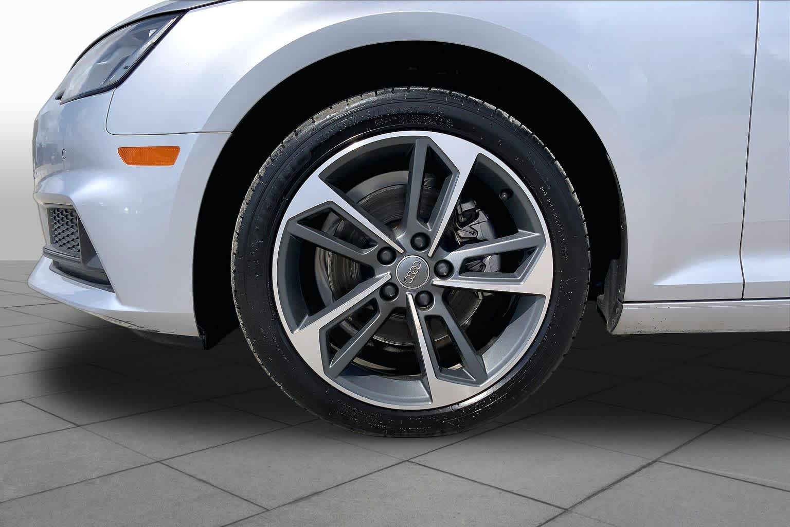 2019 Audi A4 Titanium Premium Florett Silver Metallic at Lexus Southwest Houston