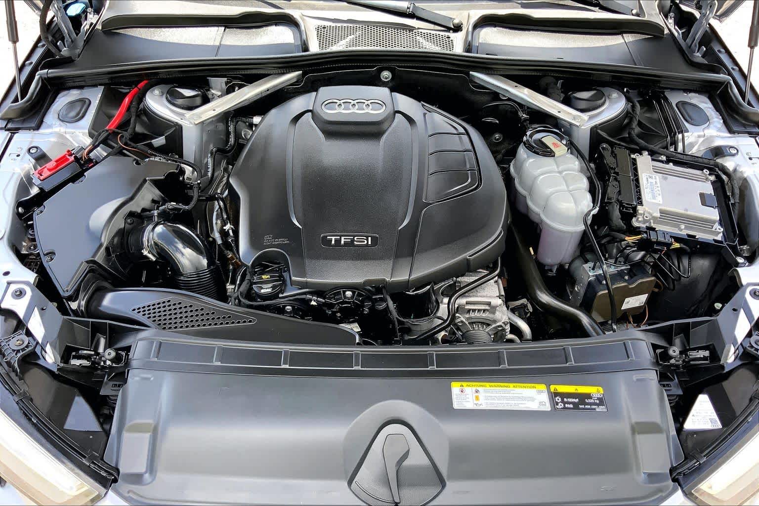 2019 Audi A4 Titanium Premium Florett Silver Metallic at Lexus Southwest Houston