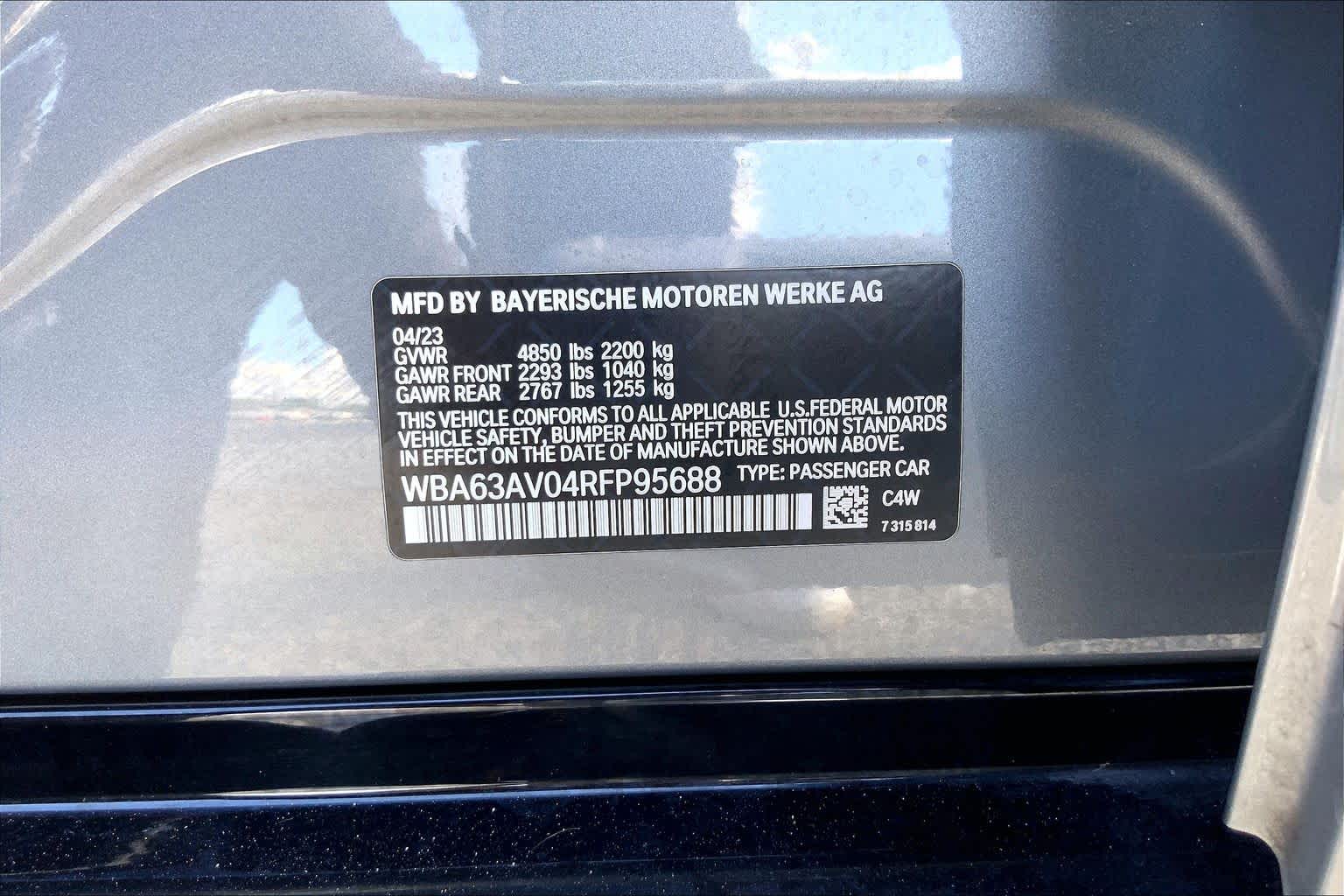 2024 BMW 430i 430i Skyscraper Gray Metallic at Beck & Masten Kia