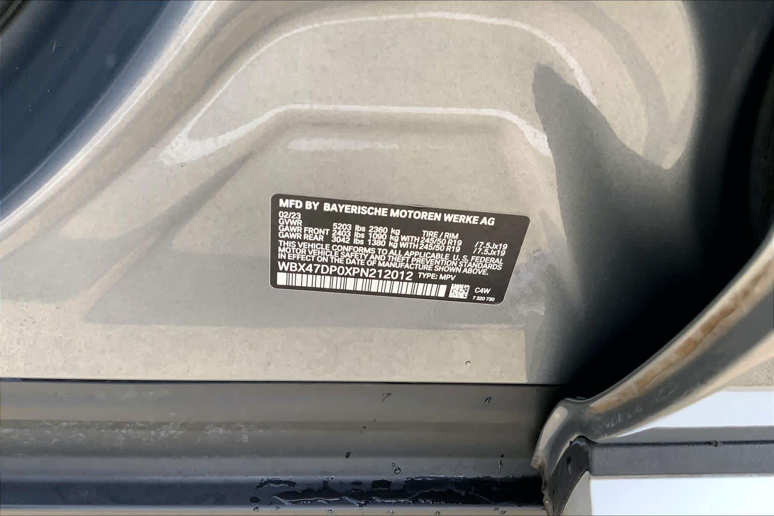 2023 BMW X3 sDrive30i sDrive30i Skyscraper Gray Metallic at Lexus Southwest Houston
