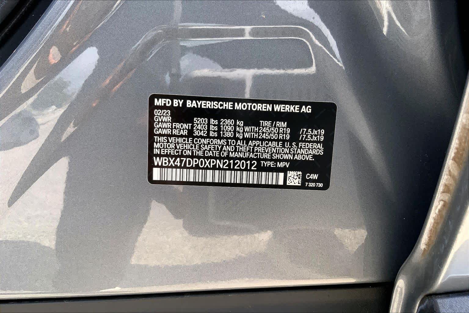 2023 BMW X3 sDrive30i sDrive30i Skyscraper Gray Metallic at Lexus Southwest Houston