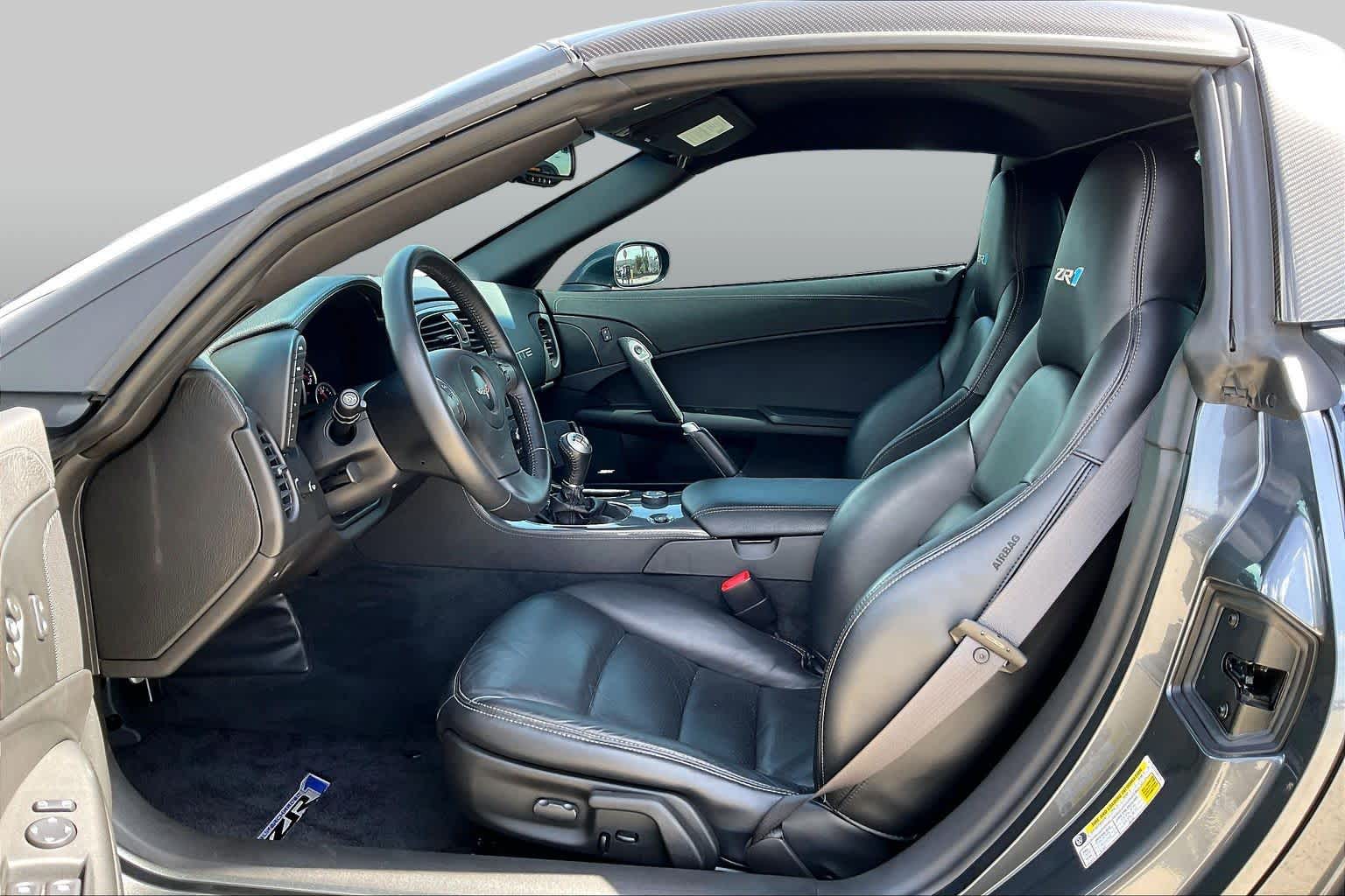 Used 2009 CYBER GRAY METALLIC Chevrolet ZR1 w/3ZR image 7