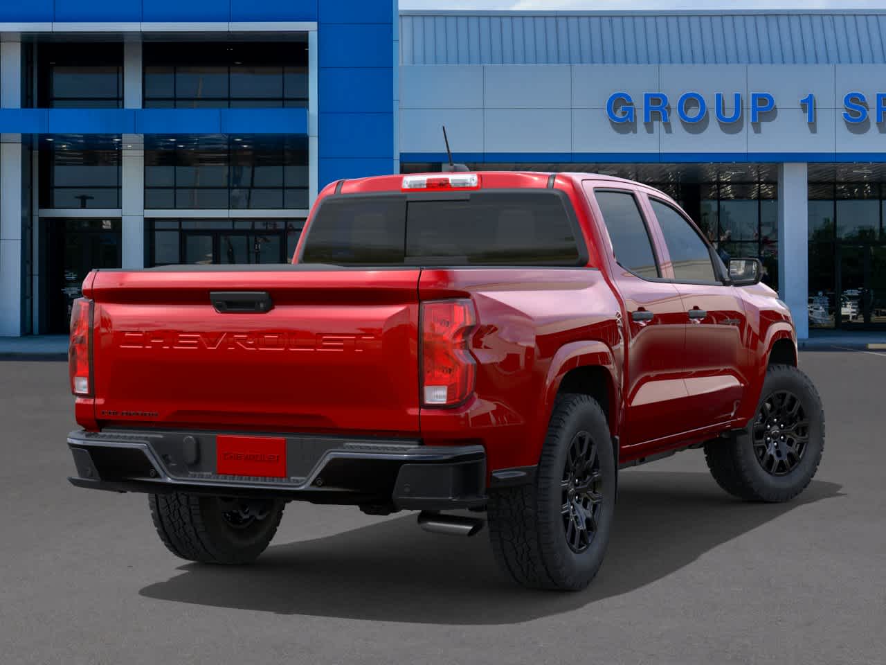 New 2026 Radiant Red Tintcoat Chevrolet WT image 4