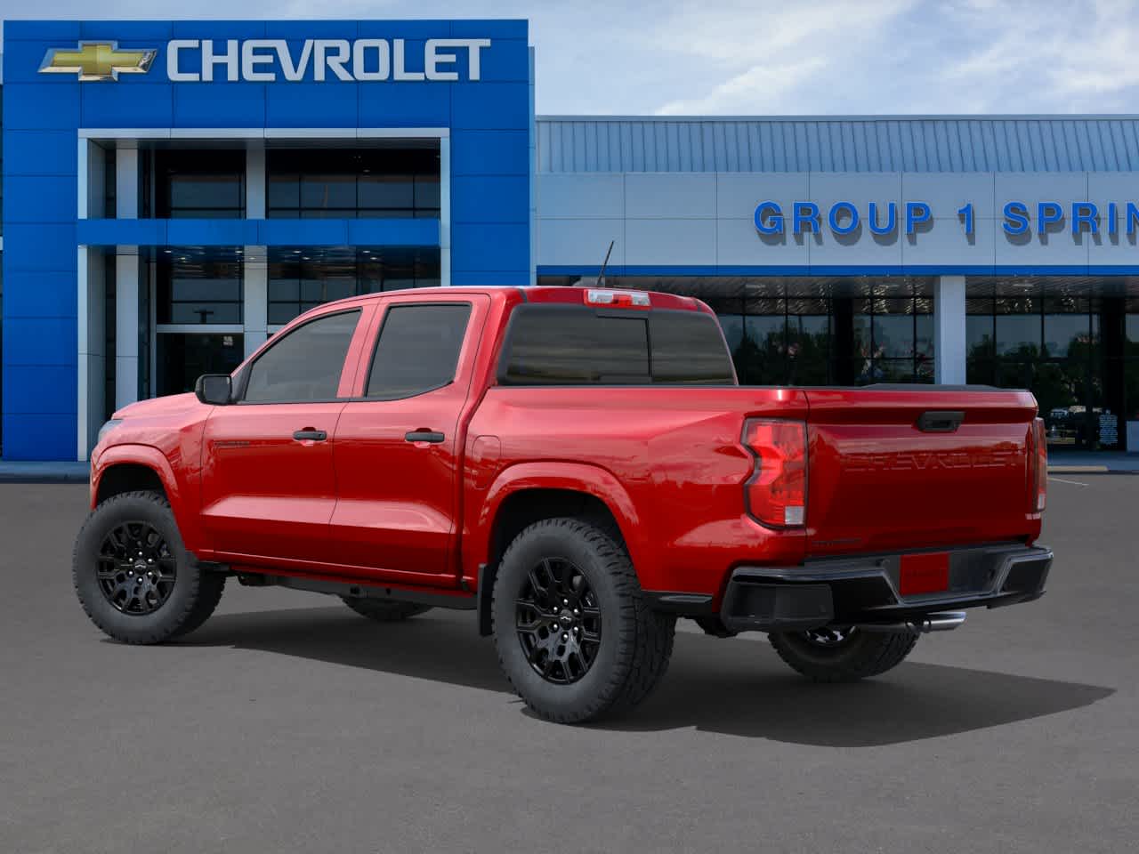 New 2026 Radiant Red Tintcoat Chevrolet WT image 3