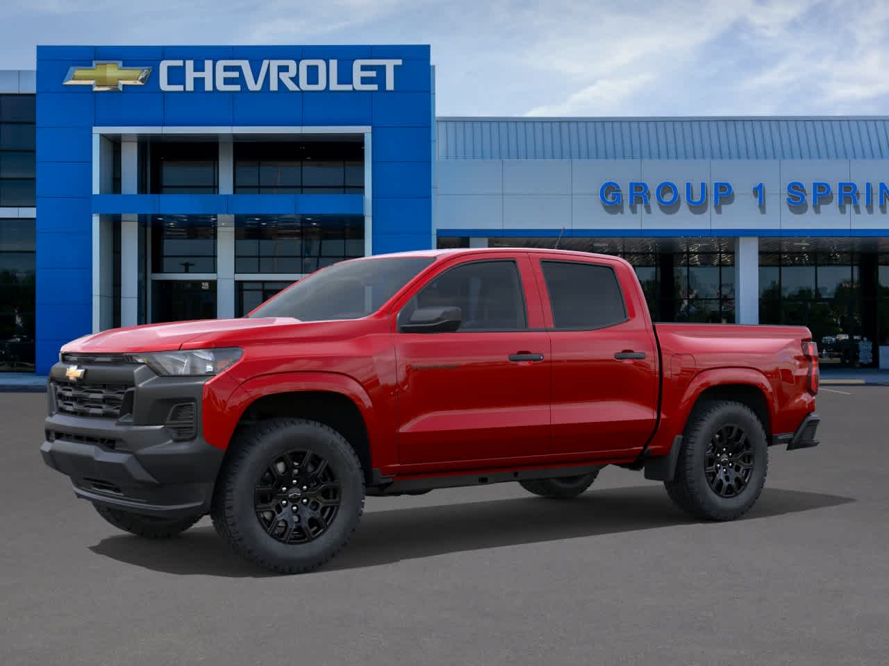 New 2026 Radiant Red Tintcoat Chevrolet WT image 2