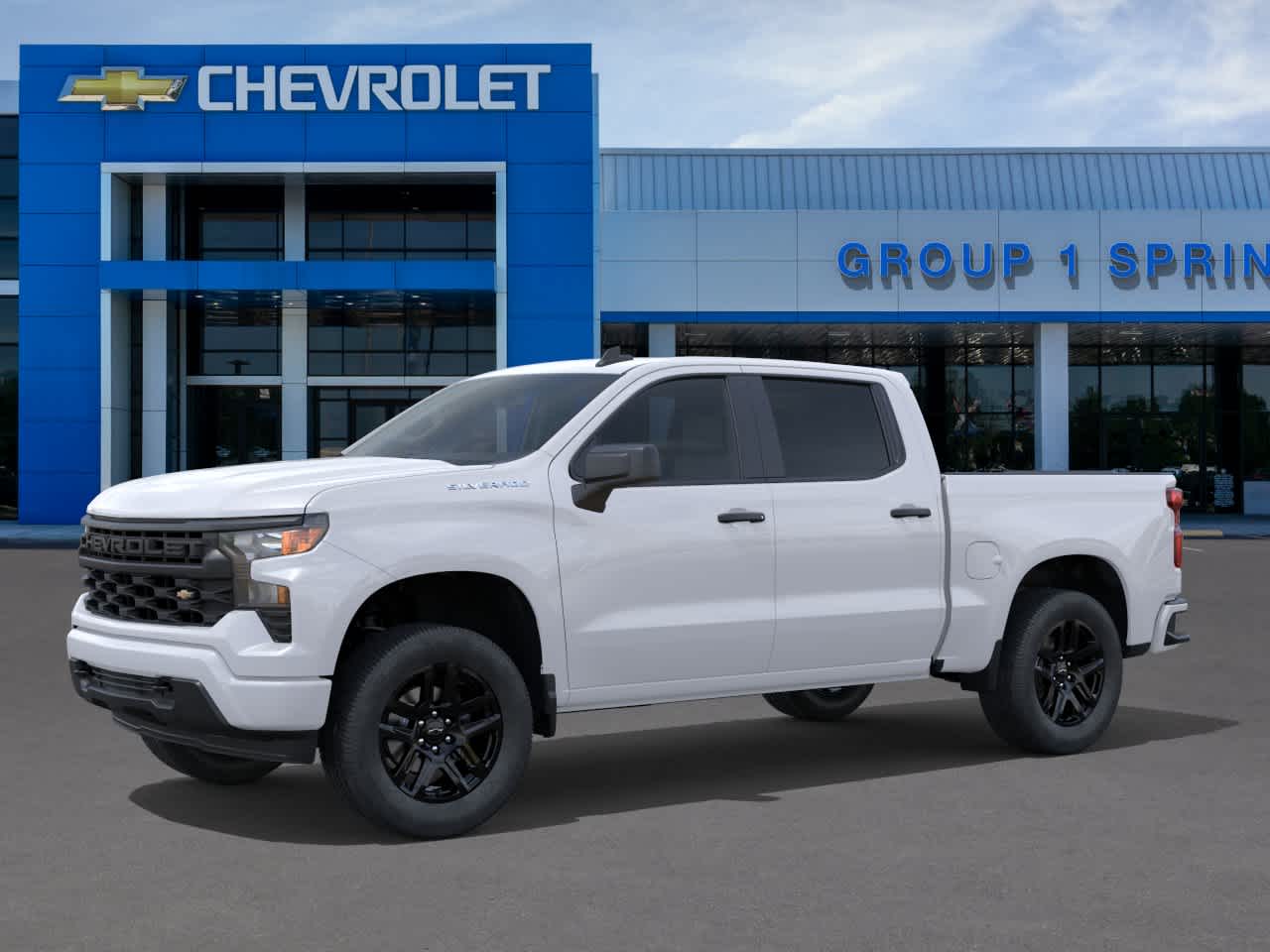 New 2026 Summit White Chevrolet Custom image 2