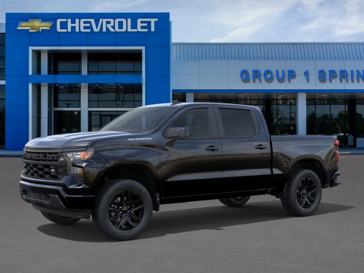 New 2026 Black Chevrolet Custom image 2
