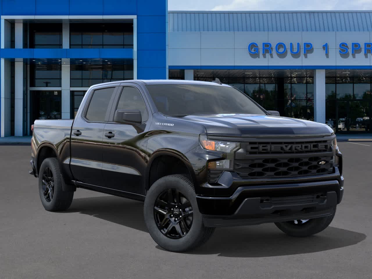 New 2026 Black Chevrolet Custom image 7