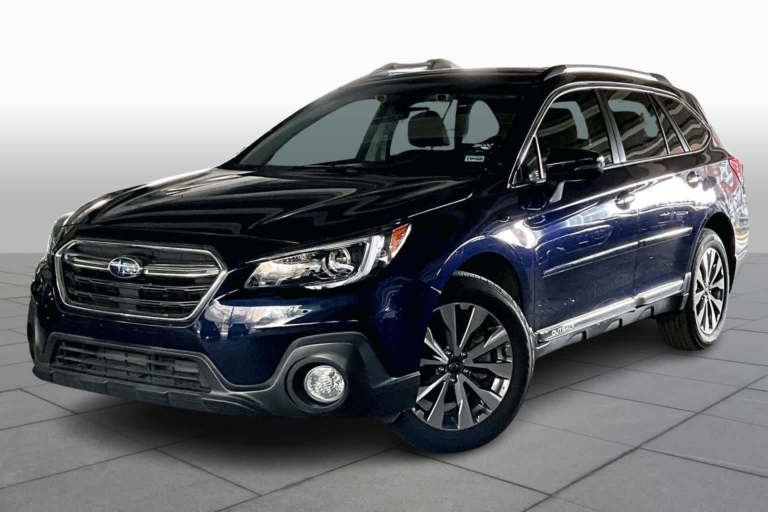 Dark Blue Pearl 2018 Subaru Outback 3.6R Touring AWD Wagon All-Wheel Drive Automatic
